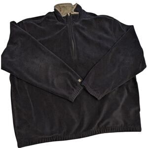 Izod Club Mens Large Fleece Pullover Sweater Sweatshirt Golf International Tour